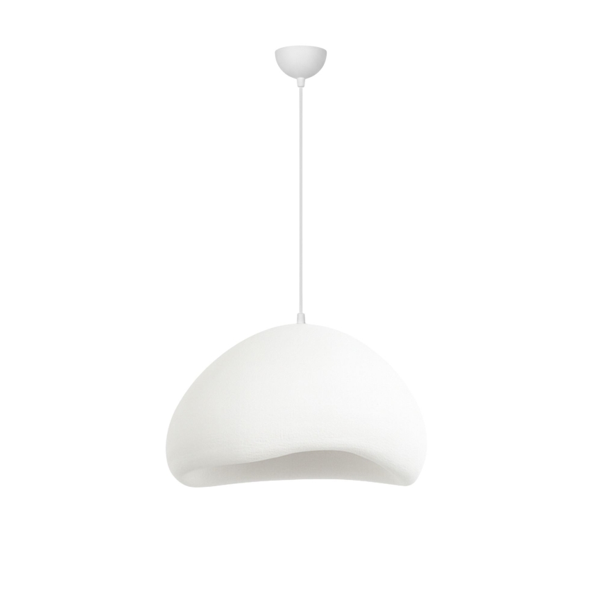 Brilagi - Pakaramais gaismeklis WABI SABI ar kabeli 1xE27/40W/230V Ø 50 cm balts