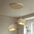 BRILAGI - Pakaramais lukturis uz troses WABI SABI 2xE27/60W/230V bēšs