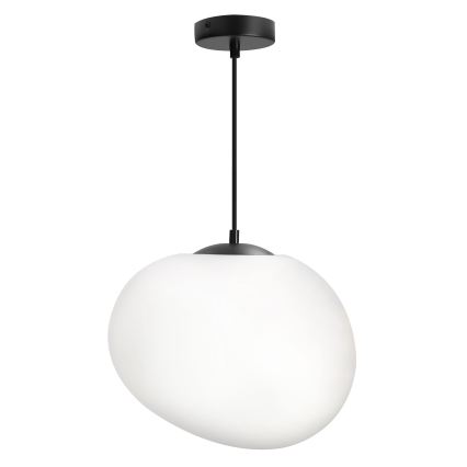 BRILAGI - Pakaramais lustrs uz vada PEBBLES 1xE27/40W/230V Ø 25 cm melns
