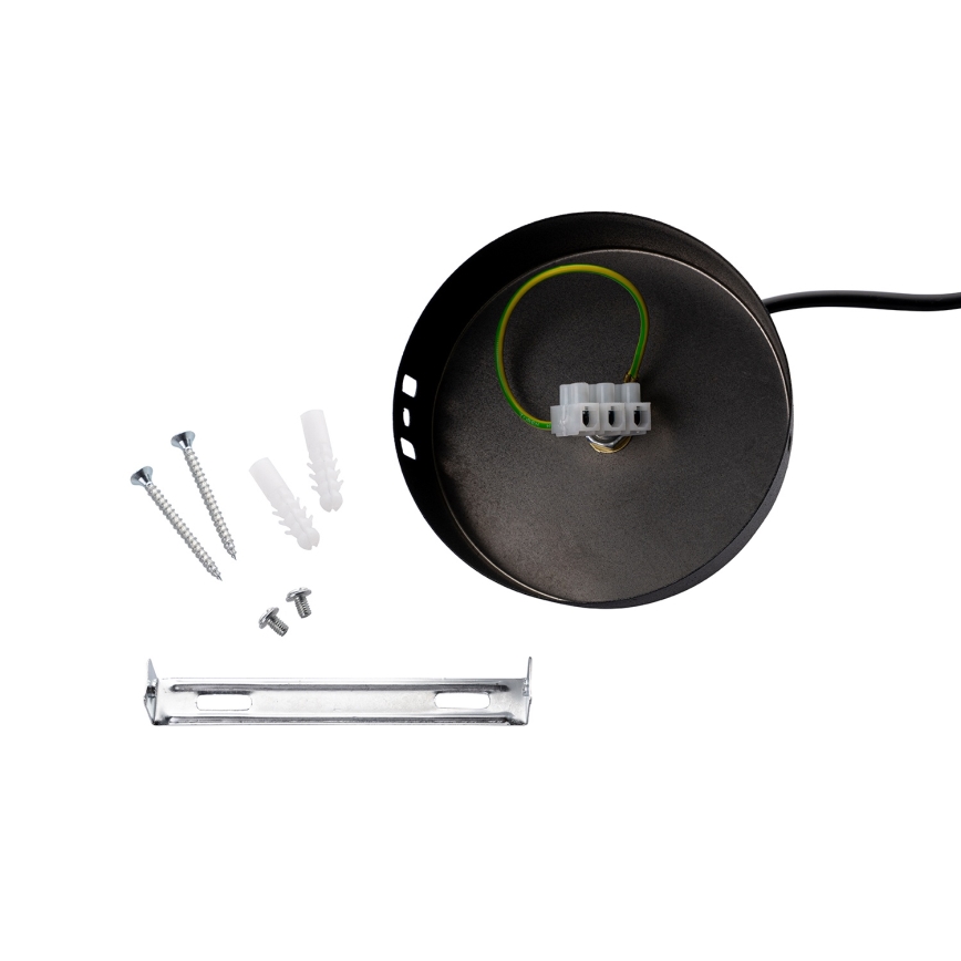 Brilagi - Pakarināmā lampa uz vada WABI SABI 1xE27/40W/230V Ø 35 cm melna