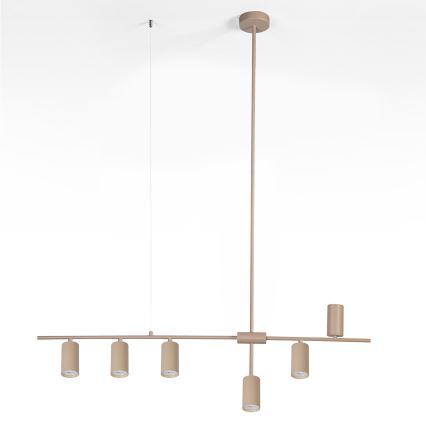 Brilagi - Pakarināma lustra CRANE 6xGU10/30W/230V bēša