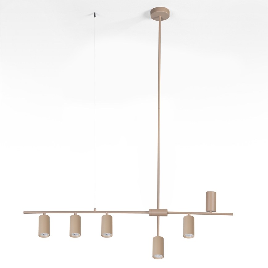 Brilagi - Pakarināma lustra CRANE 6xGU10/30W/230V bēša