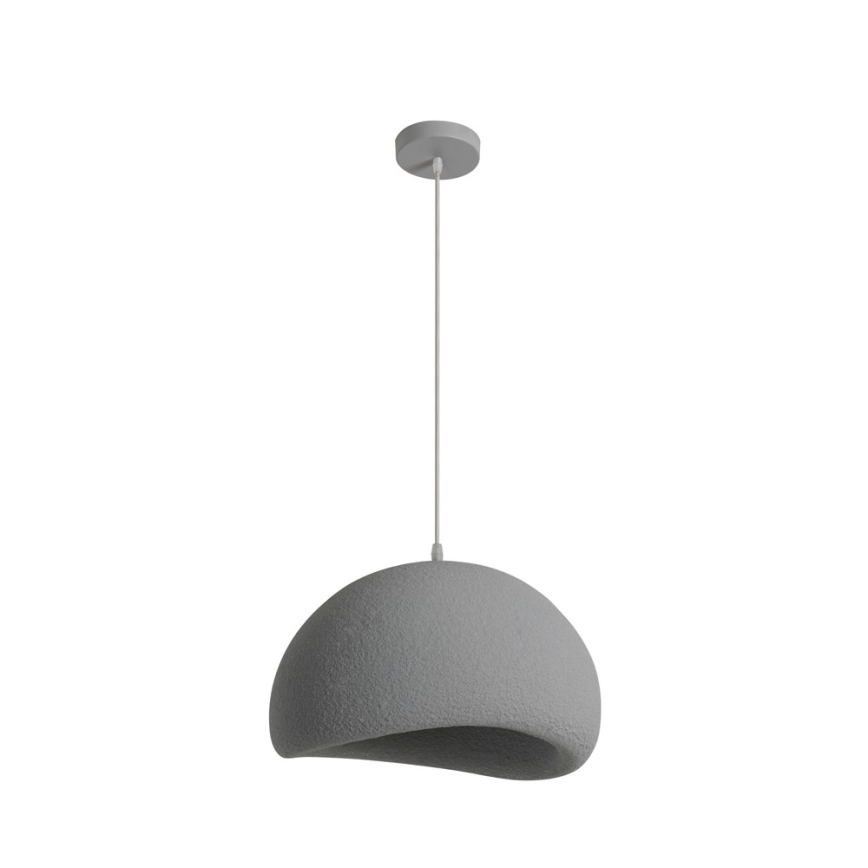 BRILAGI - Pakarināmais gaismeklis ar vadu WABI SABI 1xE27/60W/230V diam. 40 cm pelēks