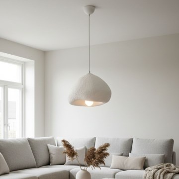 Brilagi - Pakarināmais lukturis WABI SABI 1xE27/40W/230V Ø 32 cm balts