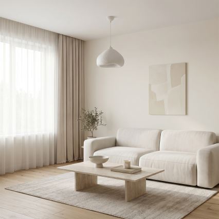 Brilagi - Pakarināmais lukturis WABI SABI 1xE27/40W/230V Ø 32 cm balts