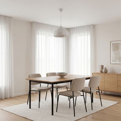 Brilagi - Pakarināmais lukturis WABI SABI 1xE27/40W/230V Ø 32 cm balts