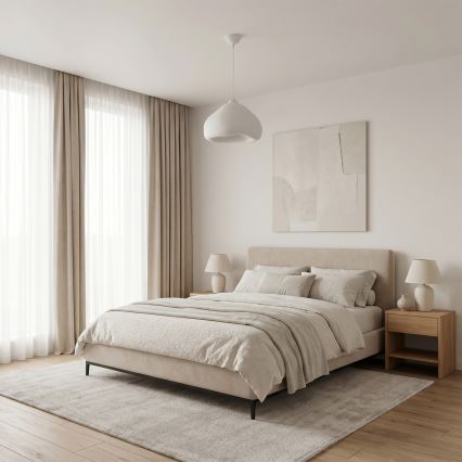 Brilagi - Pakarināmais lukturis WABI SABI 1xE27/40W/230V Ø 32 cm balts