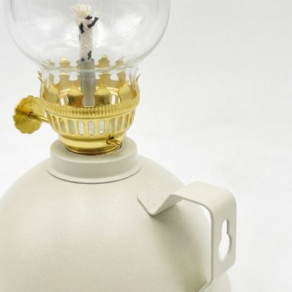 Brilagi - petrolejas lampa MERLIN balta