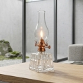 Brilagi - Petrolejas lampa MERLIN caurspīdīga/bronzas/patina
