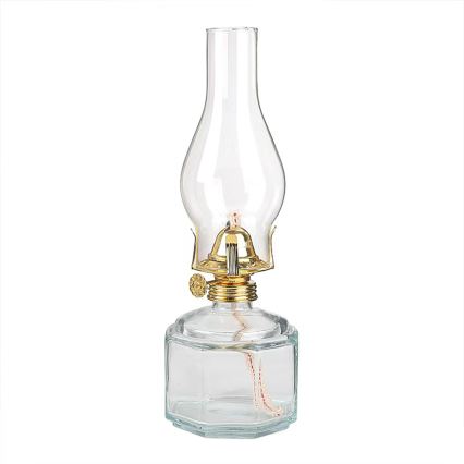 Brilagi - Petrolejas lampa MERLIN caurspīdīga