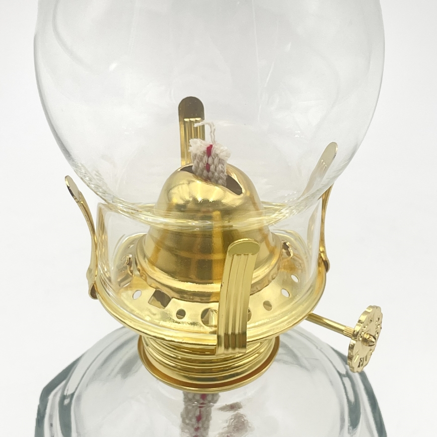 Brilagi - Petrolejas lampa MERLIN caurspīdīga