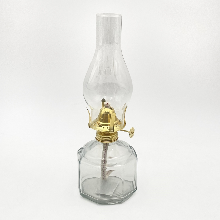 Brilagi - Petrolejas lampa MERLIN caurspīdīga