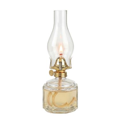 Brilagi - Petrolejas lampa MERLIN caurspīdīga