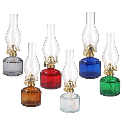 Brilagi - Petrolejas lampa MERLIN caurspīdīga