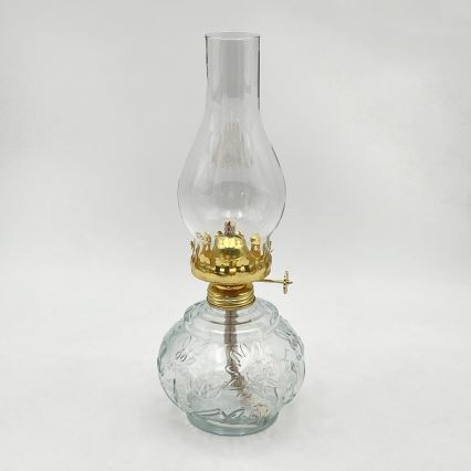 Brilagi - petrolejas lampa MERLIN caurspīdīga