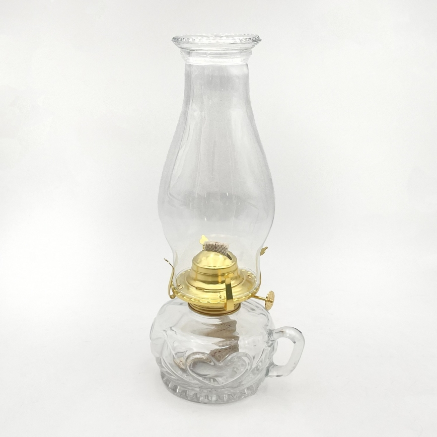 Brilagi - petrolejas lampa MERLIN, caurspīdīga