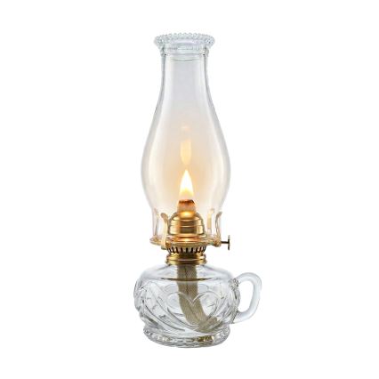 Brilagi - petrolejas lampa MERLIN, caurspīdīga