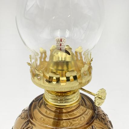 Brilagi - Petrolejas lampa MERLIN oranža