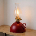 Brilagi - petrolejas lampa MERLIN sarkana