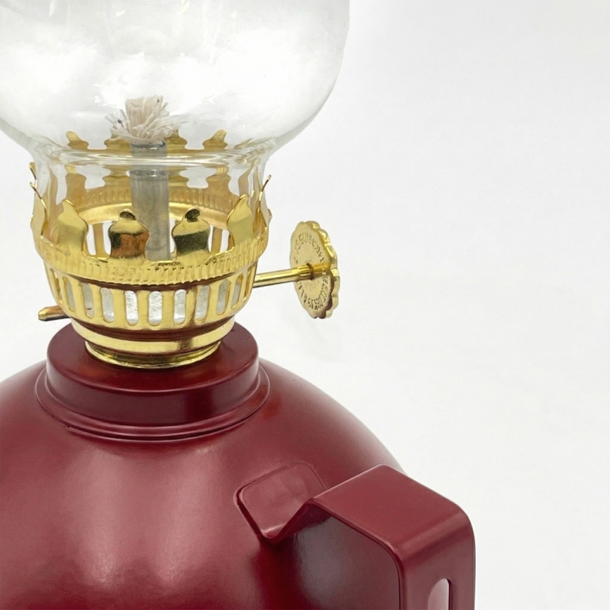 Brilagi - petrolejas lampa MERLIN sarkana