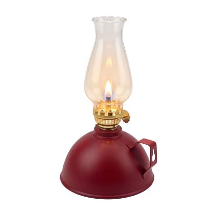 Brilagi - petrolejas lampa MERLIN sarkana