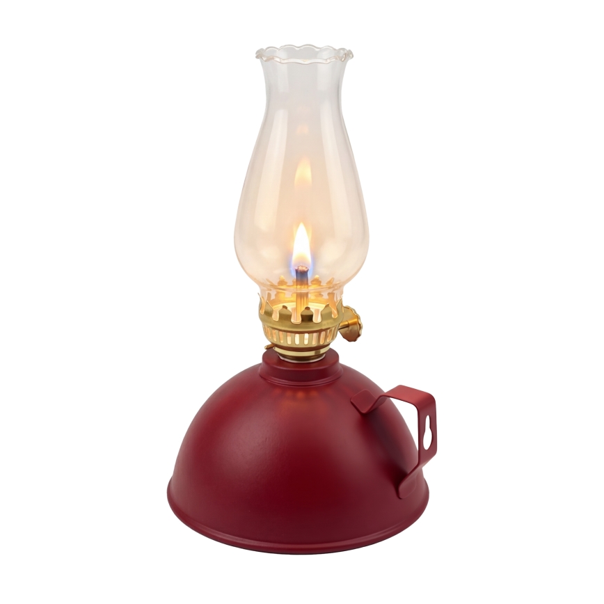 Brilagi - petrolejas lampa MERLIN sarkana