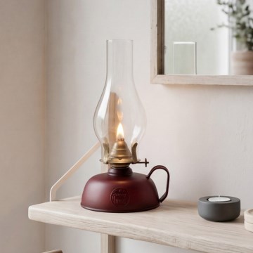 Brilagi - Petrolejas lampa MERLIN sarkana