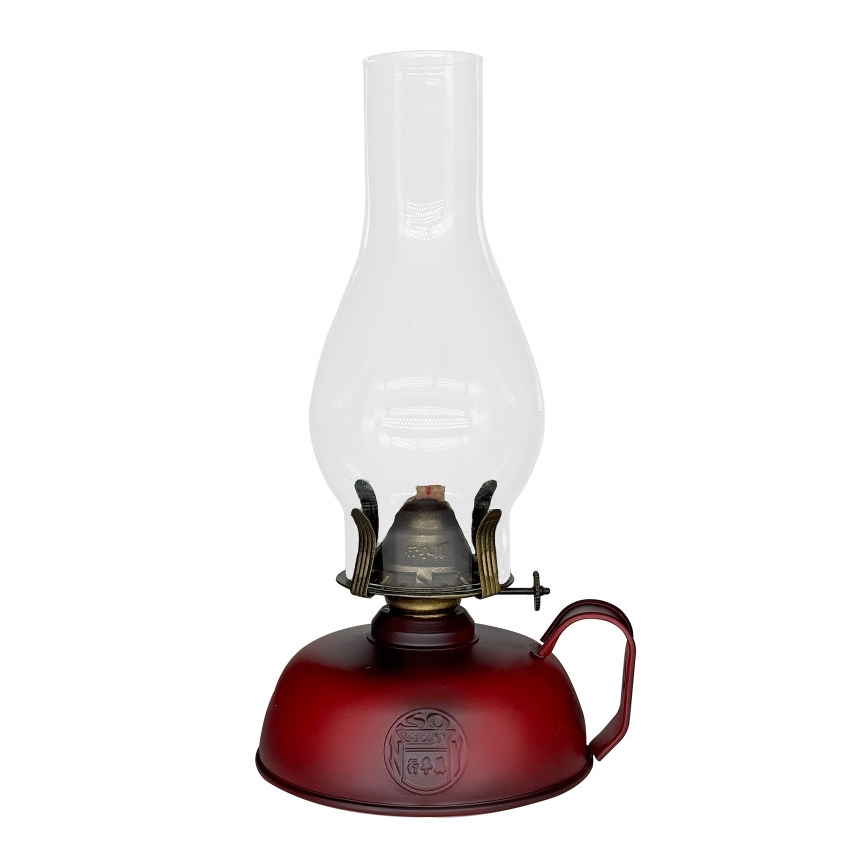 Brilagi - Petrolejas lampa MERLIN sarkana