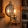 Brilagi - Petrolejas lampa MERLIN spīdīgs hroms