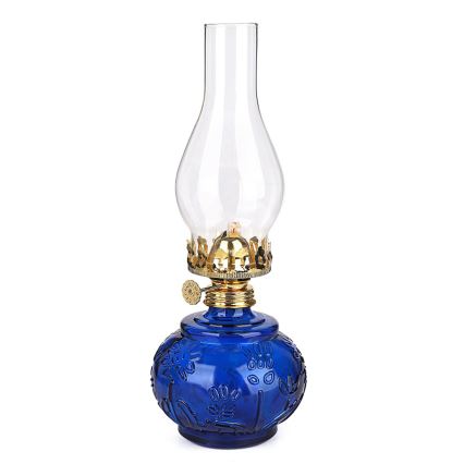 Brilagi - Petrolejas lampa MERLIN zila