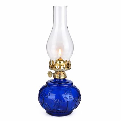 Brilagi - Petrolejas lampa MERLIN zila