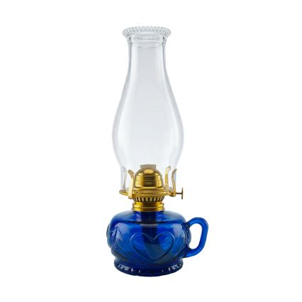 Brilagi - petrolejas lampa MERLIN zila