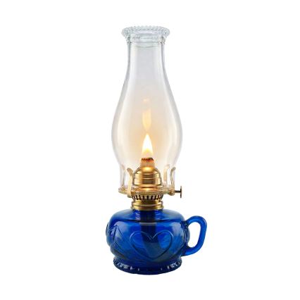 Brilagi - petrolejas lampa MERLIN zila