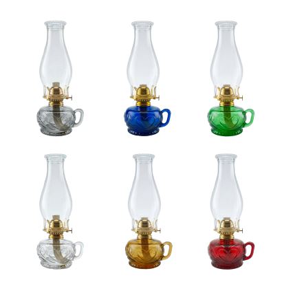 Brilagi - petrolejas lampa MERLIN zila