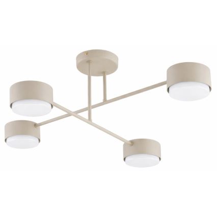 Brilagi - Pie griestiem stiprināma lampa 4xGX53/12W/230V melna