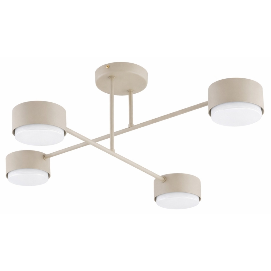 Brilagi - Pie griestiem stiprināma lampa 4xGX53/12W/230V melna
