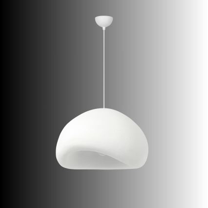 Brilagi - Piekaramā lampa ar kabeli WABI SABI 1xE27/40W/230V Ø 50 cm balta