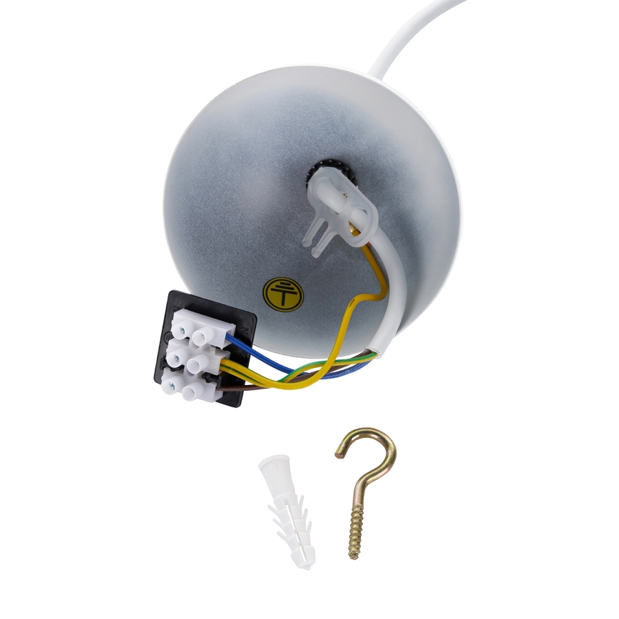 Brilagi - Piekaramā lampa ar kabeli WABI SABI 1xE27/40W/230V Ø 50 cm balta