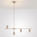 Brilagi - Piekaramā lampa ar stiepli CRANE 4xGU10/30W/230V bēša