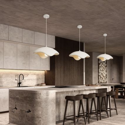 BRILAGI - Piekaramā lampa ar vadu WABI SABI 1xE27/60W/230V Ø 40 cm balta