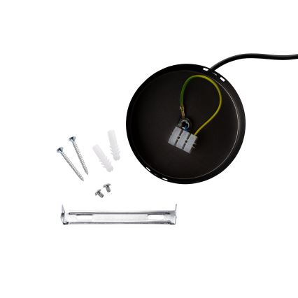 Brilagi - Piekaramā lampa uz troses WABI SABI 1xE27/40W/230V Ø 33 cm melna