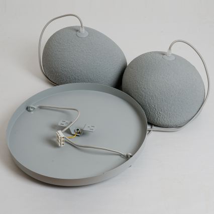 BRILAGI - Piekaramā lampa uz vada WABI SABI 2xE27/60W/230V pelēka