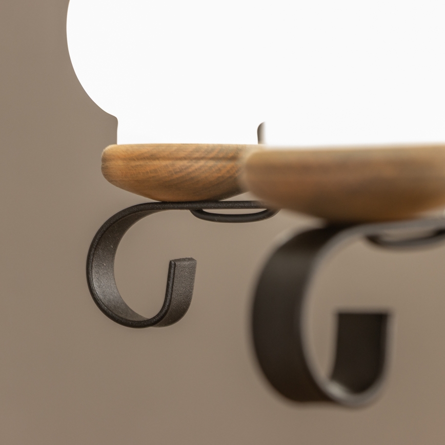 Brilagi - Piekaramā lustra ar ķēdi ROATA 5xE14/40W/230V Ø 50 cm buk