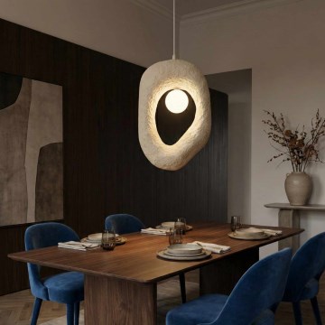 Brilagi - Piekaramā lustra uz vada WABI SABI 1xE27/40W/230V krēmkrāsa