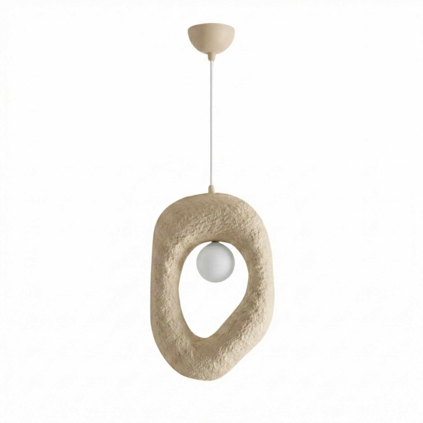 Brilagi - Piekaramā lustra uz vada WABI SABI 1xE27/40W/230V krēmkrāsa