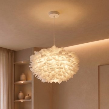 BRILAGI - piekarināma lustra FEATHER 3xE27/40W/230V Ø 50 cm balta