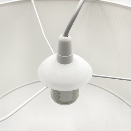 BRILAGI - piekarināma lustra uz vada SIRIJA MODERN 1xE27/60W/230V Ø 35 cm balta