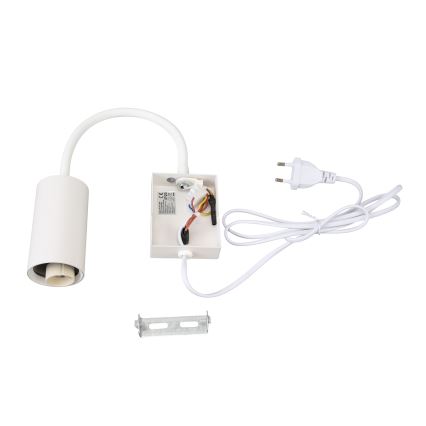 Brilagi - Pielāgojama sienas lampa SELE 1xGU10/30W/230V balta