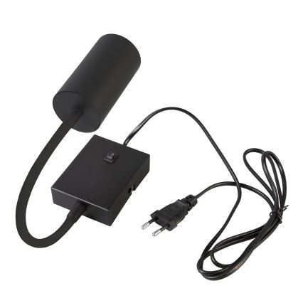 Brilagi - Pielāgojama sienas lampa SELE 1xGU10/30W/230V melna