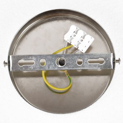 Brilagi - Piestiprināma griestu lampa ECLIPSE 7xE14/10W/230V Ø 48 cm sudraba